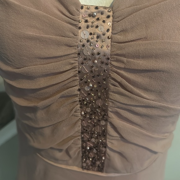 True Vintage 100% Silk Dress by Adrianna Papell size 8 - Picture 3 of 5